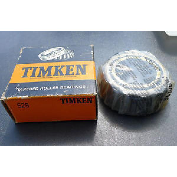 Timken Original and high quality  529 Tapered Roller Steel Free Shipping #1 image