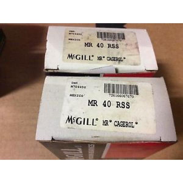 2-McGILL SKF,NSK,NTN,Timken bearings#MR 40 RSS ,Free shipping lower 48, 30 day warranty! #1 image