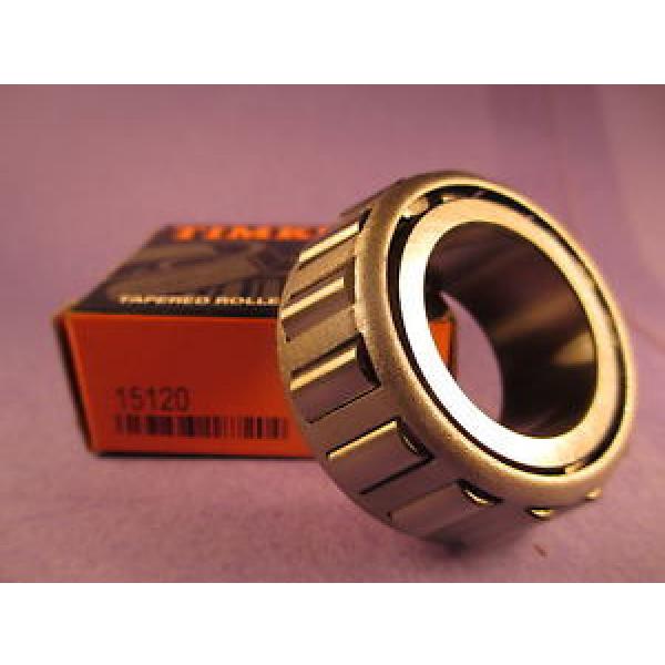 Timken High quality mechanical spare parts  15120 Tapered Roller Cone #1 image