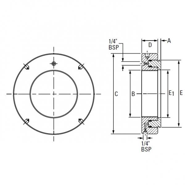 All kinds of faous brand Bearings and block Timken  HMV &#8211; 134 Metric HMV Hydraulic Nut #1 image