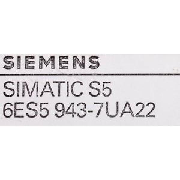 All kinds of faous brand Bearings and block Siemens 6ES5 943-7UA22 SIMATIC S5 CPU ID3998 #1 image