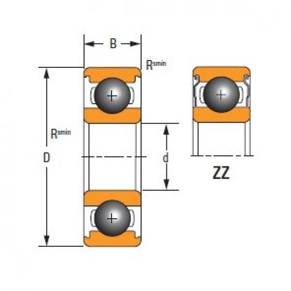 Timken High quality mechanical spare parts  628-ZZ Extra-Small 600 Series Deep Groove Ball Bearing #1 image