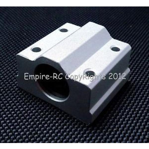 SC12UU Original and high quality SCS12UU 12mm 2 PCS Linear Ball Bearing Pellow Block Linear Unit FOR CNC #1 image