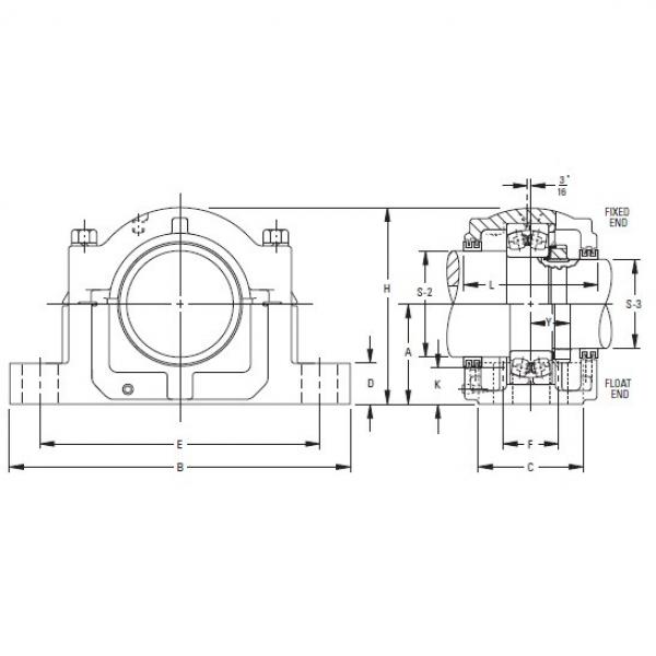 Timken SKF,NSK,NTN,Timken  SAF 22340 Inch Straight Bore Mounting Pillow Block SAF222 and SAF223 Series #1 image