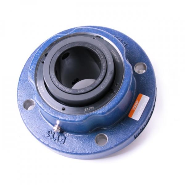 Timken SKF,NSK,NTN,Timken  QAAFY18A307S Double Concentric Round Flange Block #1 image