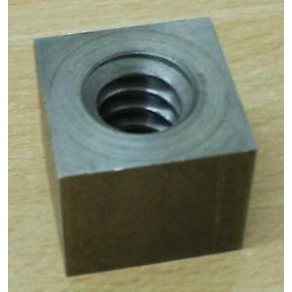 x1pce Square 16&#215;4 Trapezoidal Steel Nut VKM16x4D CNC or Custom 3d Printer NSK Country of Japan #3 image