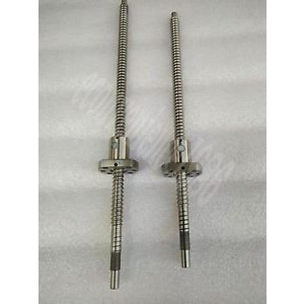 2 X RM2505&#8211;800 mm Ball screws with 2 Pcs RM2505 CNC Single nut NSK Country of Japan #3 image