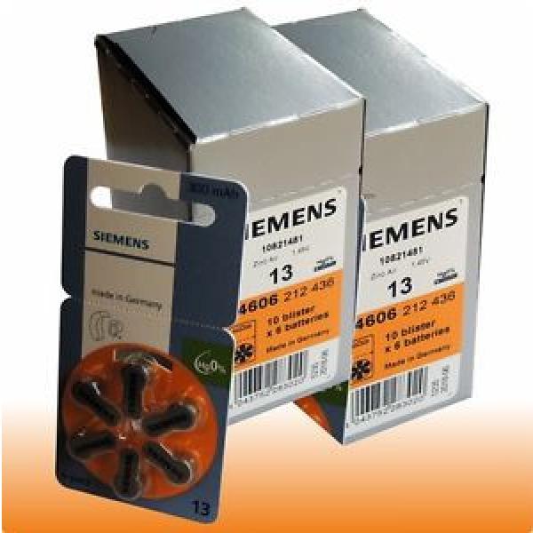 Siemens 60 120 240 pcs  Hearing Aid Battery Mercury free Hg0% S-13 PR 48 eAU NSK Country of Japan #3 image