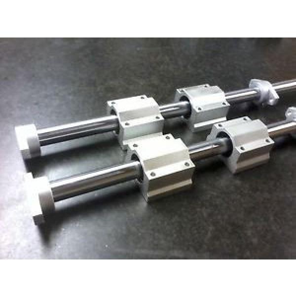 x2 Original and high quality 20mm Rails + x4pcs SC Bearings + x4 SHF Shaft Supports CNC XYZ &#8211; Various #1 image