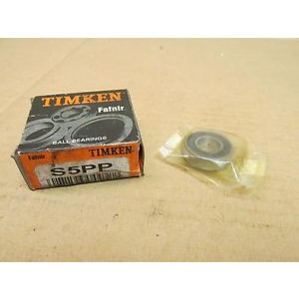 Timken Original and high quality  S5PP RUBBER SEALED S5 PP 1/2 x 1-1/8 x 5/16&#034; #1 image