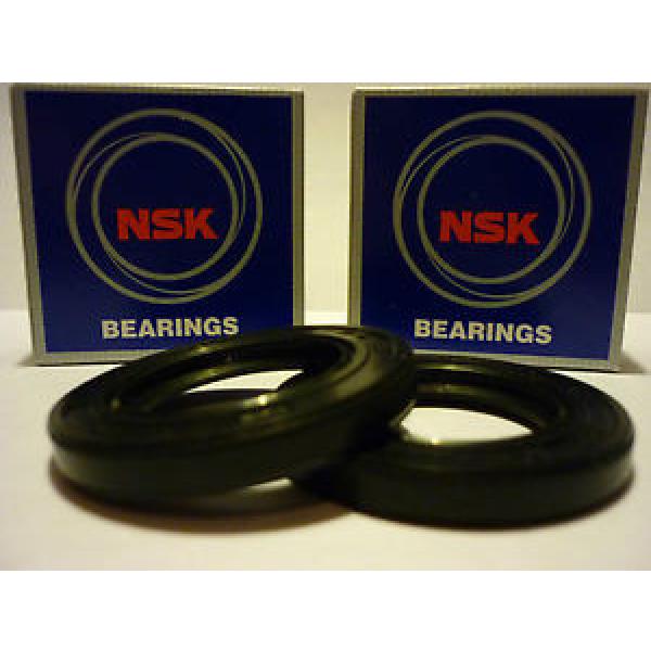 KAWASAKI Original and high quality ZX9R NINJA C1 &#8211; C2 98 &#8211; 99 OEM SPEC NSK FRONT WHEEL BEARINGS &amp; SEAL KIT #1 image