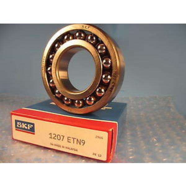 SKF Original and high quality 1207ETN9, 1207 ENT9, Double Row Self-Aligning Bearing #1 image