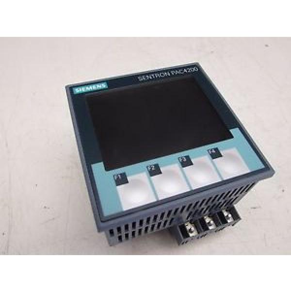 Siemens Original and high quality SENTRON PAC4200 7KM4212-0BA00-2AA0 POWER MONITOR DEVICE NICE USED M/O!! #1 image