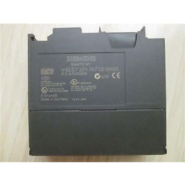 Siemens SKF,NSK,NTN,Timken 6ES7 331-7KF02-0AB0 Analog Input Module #1 image