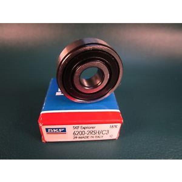 SKF SKF,NSK,NTN,Timken 6200 2RSH C3 Deep Groove Roller Bearing #1 image