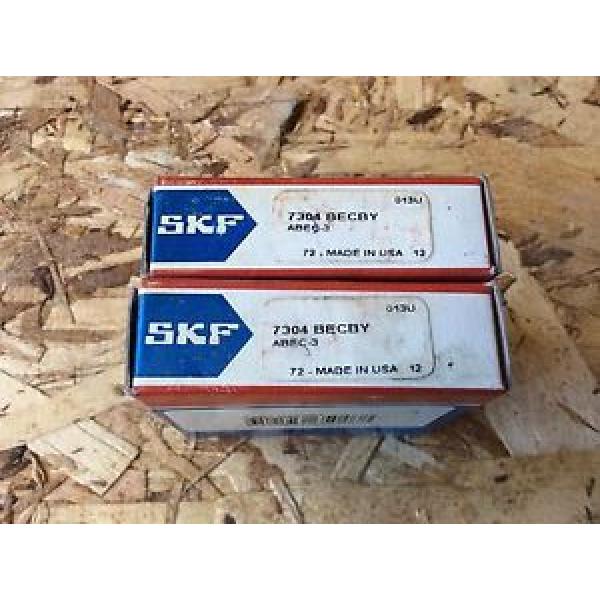 2-SKF SKF,NSK,NTN,Timken ,Bearings#7304 BECBY, 30day warranty, free shipping lower 48! #1 image