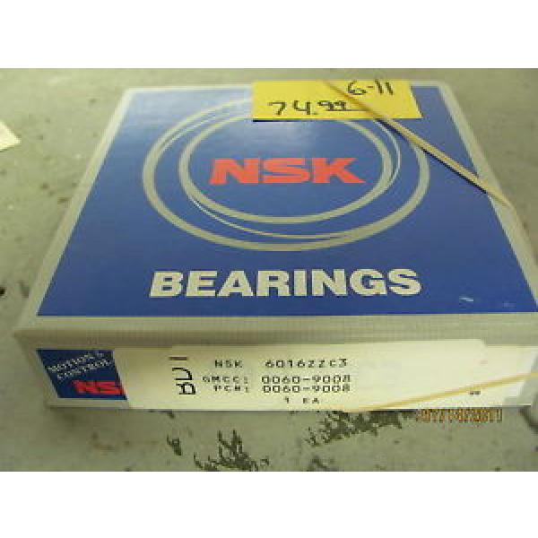 NSK SKF,NSK,NTN,Timken 6016 ZZ C3 Bearing NIB #1 image