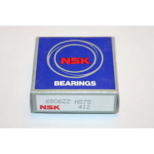 NSK SKF,NSK,NTN,Timken 6806ZZ NS7S Ultra Thin Shielded Deep Groove Bearing 6806-ZZ * NEW * #1 image