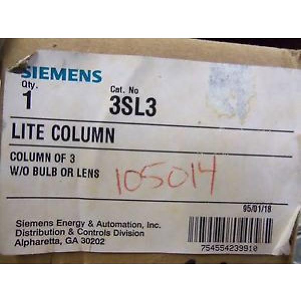 Siemens SKF,NSK,NTN,Timken LIFE COLUMN 3SL3 *NEW IN BOX* #1 image