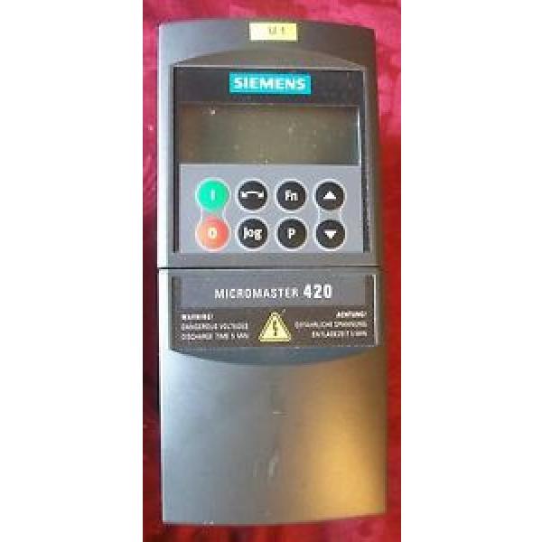 Siemens SKF,NSK,NTN,Timken Micromaster 420 Frequency Convertor #1 image