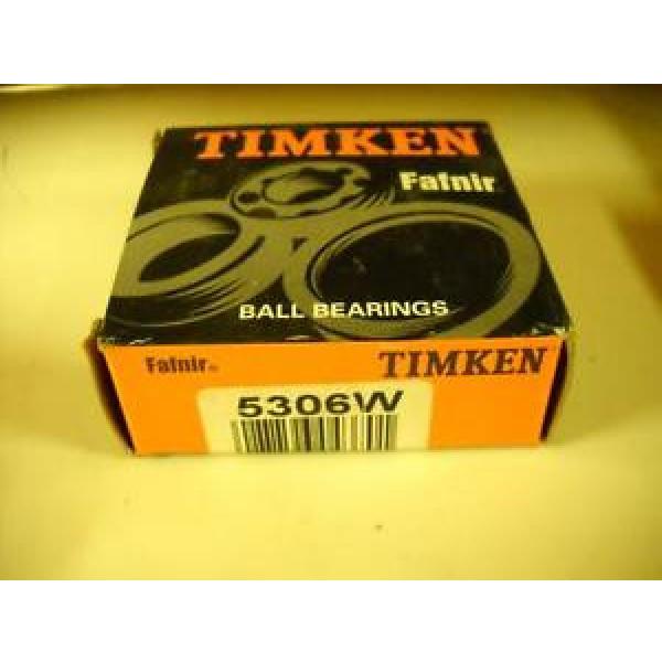 Timken SKF,NSK,NTN,Timken Fafnir 5306W C1 30mm 72mm 1-3/16&#034; #1 image