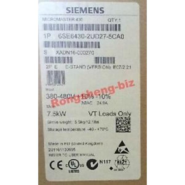 Siemens SKF,NSK,NTN,Timken 1PC  6SE6430-2UD27-5CA0 Inverter 6SE6 430-2UD27-5CA0 #1 image