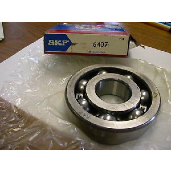 SKF High quality mechanical spare parts 6407 RADIAL DEEP GROOVE BALL BEARING NIB #1 image