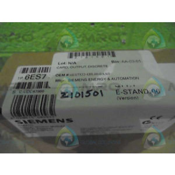 Siemens High quality mechanical spare parts 6ES7322-1BL00-0AA0 OUTPUT CARD *FACTORY SEAL* #1 image