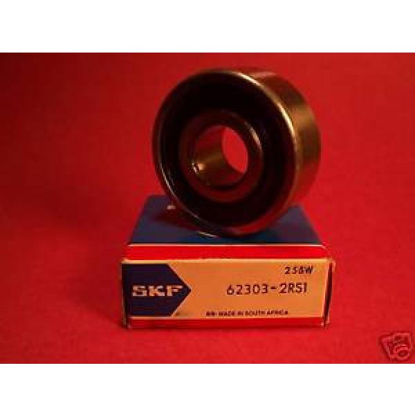 SKF Original and high quality 62303 2RS1, Single Row Radial Bearing #1 image