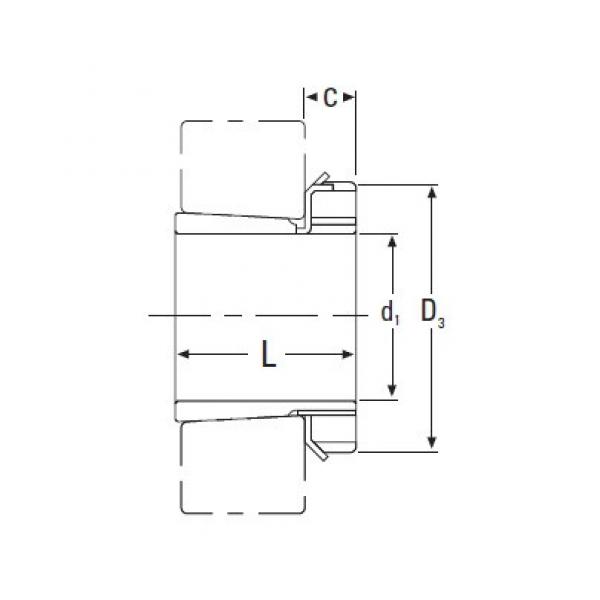 All kinds of faous brand Bearings and block Timken  H3128 Metric H Adapter Sleeve #1 image